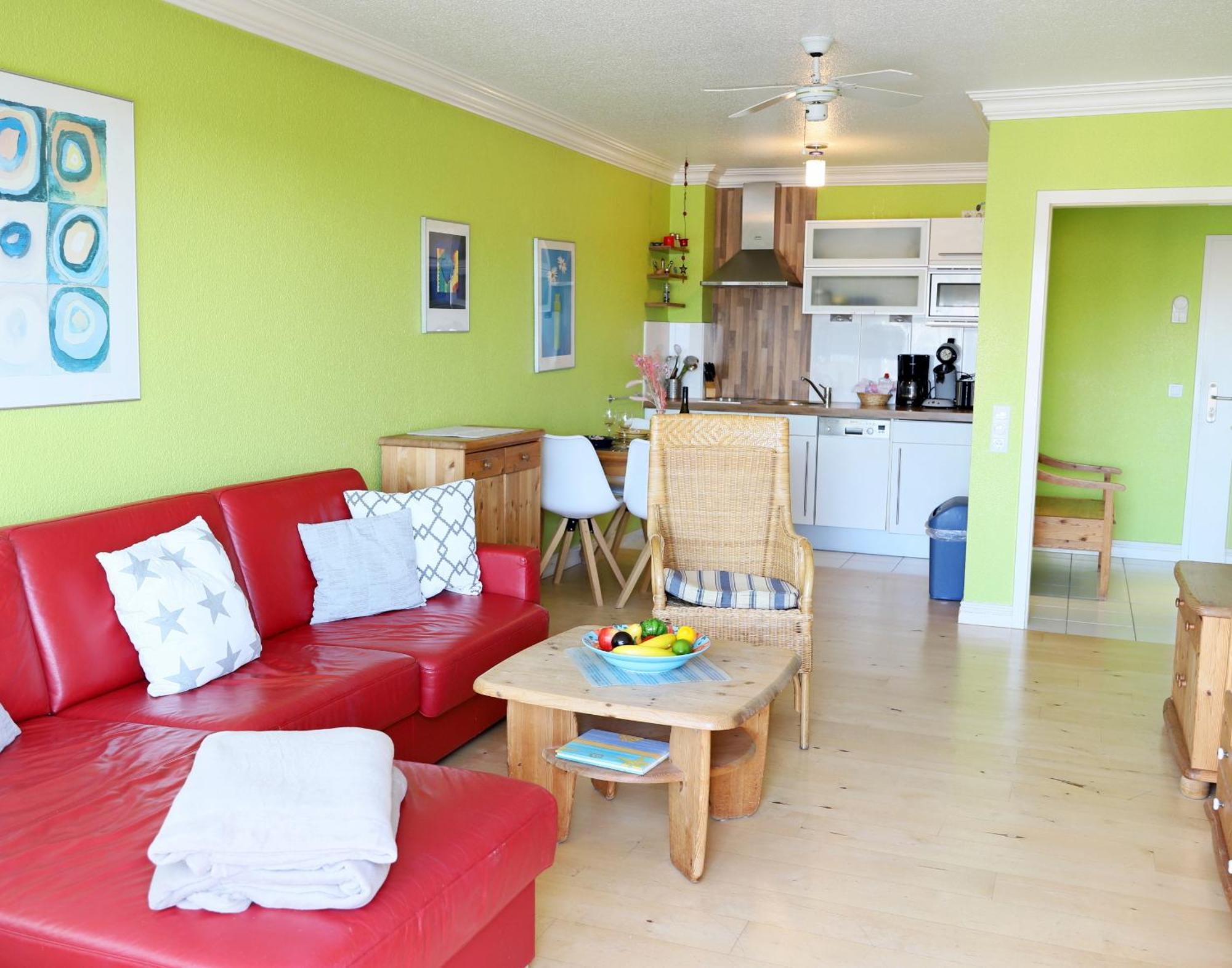 Geraeumiges 2-Zimmer-Appartement In Der 3. Etage Des Hauses. Westerland Exterior photo